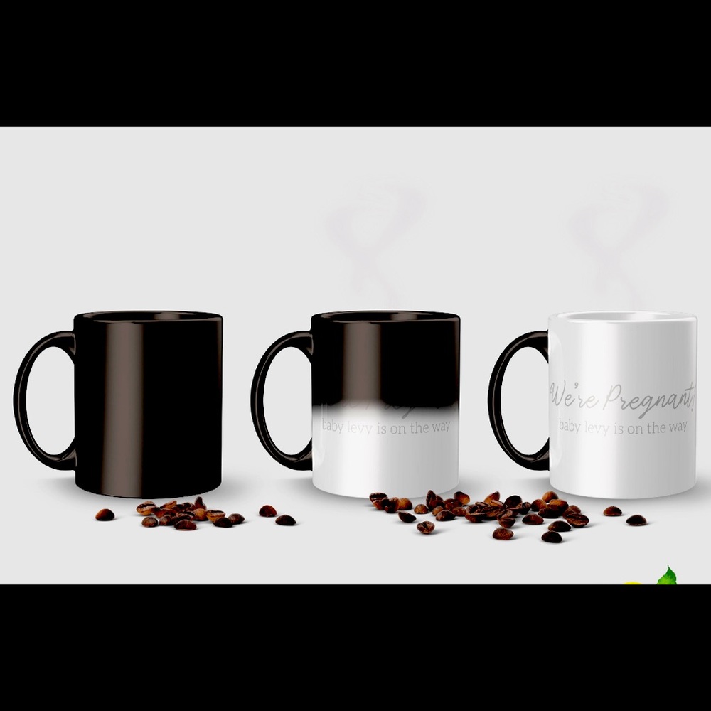 Pregnancy Announcement Colour Changing Mug